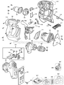 Part Location Diagram of 5100035-01 DeWALT Spring